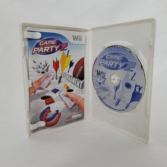 Game Party 2 (Nintendo Wii, 2008) Complete With Manual - Picture 3 of 5